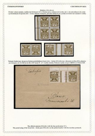 HOLUBICE 1920 – list 46