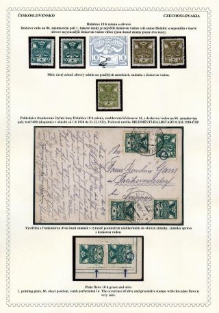 HOLUBICE 1920 – list 51