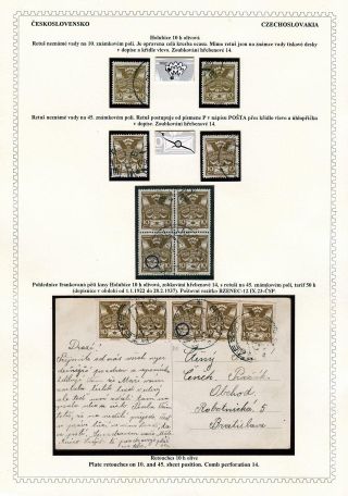HOLUBICE 1920 – list 52