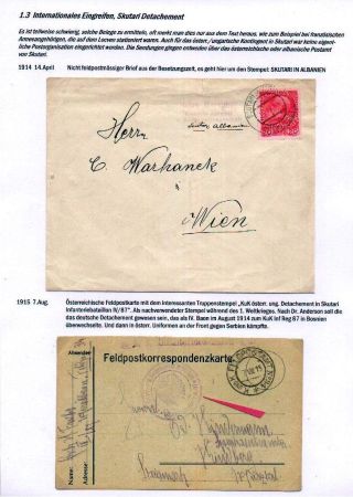 DER 1. WELTKRIEG - KÄMPFE AM BALKAN – Blatt 6