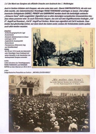 DER 1. WELTKRIEG - KÄMPFE AM BALKAN – Blatt 7