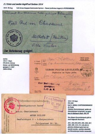 DER 1. WELTKRIEG - KÄMPFE AM BALKAN – Blatt 9