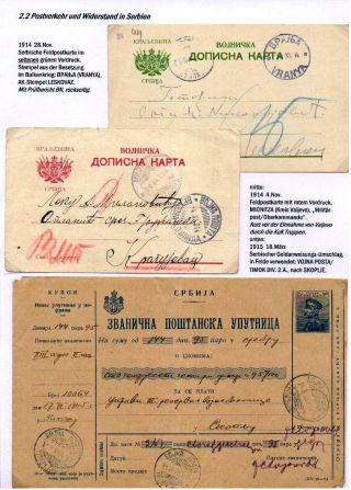 DER 1. WELTKRIEG - KÄMPFE AM BALKAN – Blatt 10