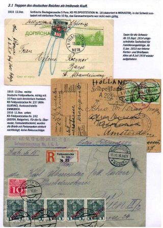 DER 1. WELTKRIEG - KÄMPFE AM BALKAN – Blatt 15