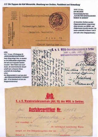 DER 1. WELTKRIEG - KÄMPFE AM BALKAN – Blatt 22