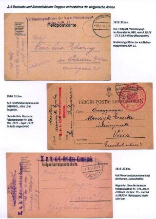DER 1. WELTKRIEG - KÄMPFE AM BALKAN – Blatt 27