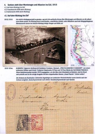 DER 1. WELTKRIEG - KÄMPFE AM BALKAN – Blatt 31