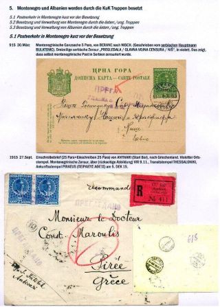 DER 1. WELTKRIEG - KÄMPFE AM BALKAN – Blatt 35