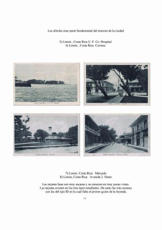 COSTA RICA: STATIONERY POSTCARDS FROM 1923 – sheet 13