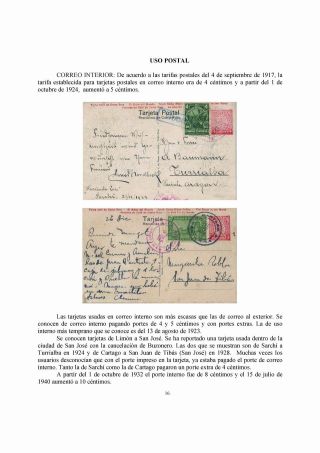 KOSTARIKA CELINOVÉ DOPISNICE 1923 – list 18