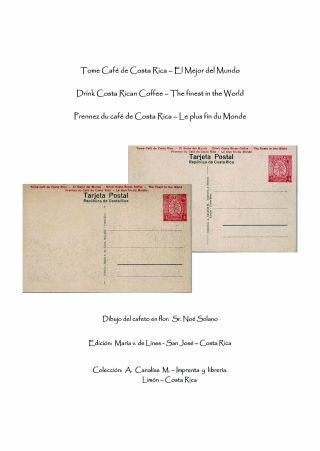 KOSTARIKA CELINOVÉ DOPISNICE 1923 – list 32