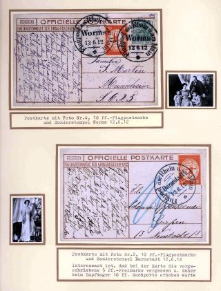 FIRST AIRMAIL ON RHINE AND ON MAIN – sheet 38
