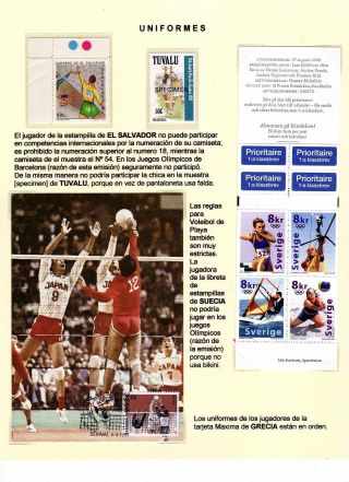THE SPORT OF VOLLEYBALL - NOT TAKEN SERIOUSLY – sheet 7