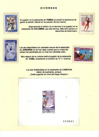 THE SPORT OF VOLLEYBALL - NOT TAKEN SERIOUSLY – sheet 15