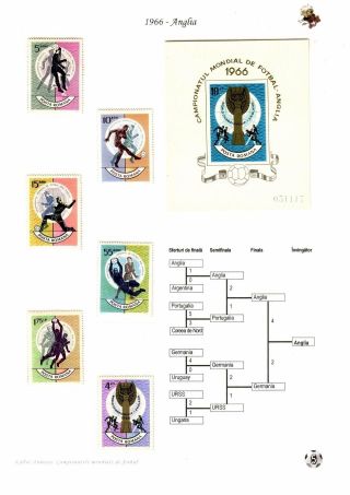 FUSSBALLWELTMEISTERSCHAFTEN - RUMÄNIEN AUSGABE 1966-2006 – Blatt 5
