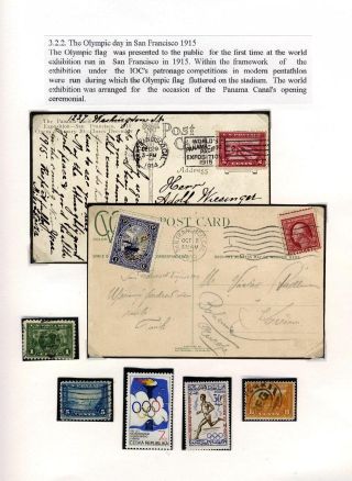 UNDER THE OLYMPIC FLAG – sheet 9