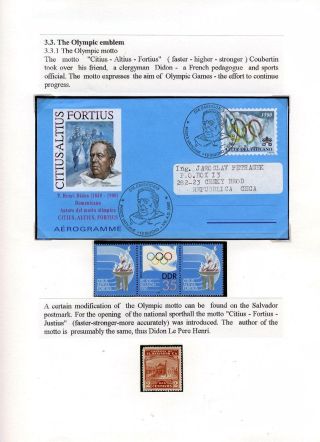 UNDER THE OLYMPIC FLAG – sheet 11