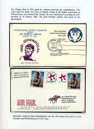 UNDER THE OLYMPIC FLAG – sheet 26
