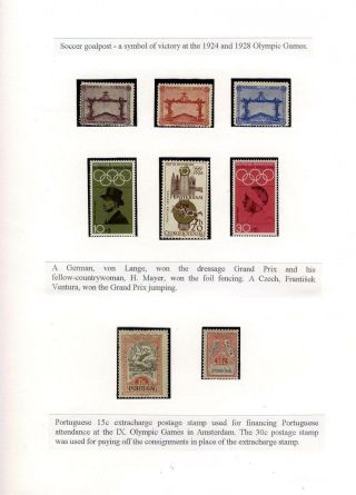 UNDER THE OLYMPIC FLAG – sheet 39