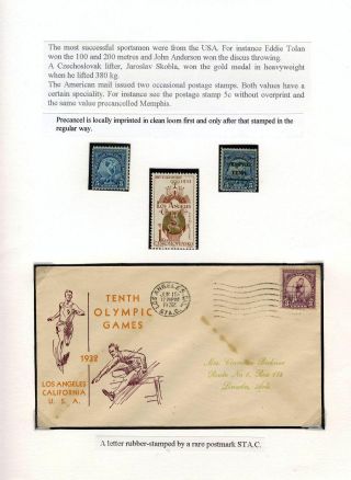 UNDER THE OLYMPIC FLAG – sheet 41