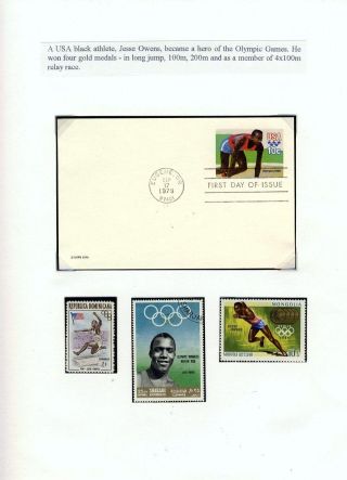 UNDER THE OLYMPIC FLAG – sheet 54