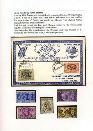 UNDER THE OLYMPIC FLAG – sheet 65