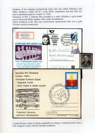 UNDER THE OLYMPIC FLAG – sheet 68