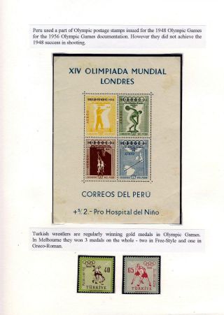 UNDER THE OLYMPIC FLAG – sheet 78