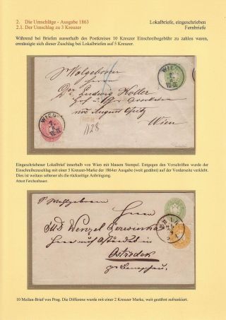 THE FIRST POSTAL STATIONERY ENVELOPES OF AUSTRIA (ISSUES OF 1861, 1863, 1867) – sheet 12