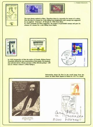 PARACHUTE AND SPORT – sheet 2