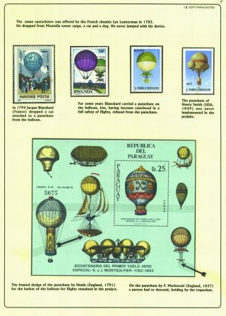 PARACHUTE AND SPORT – sheet 3