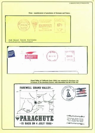 PARACHUTE AND SPORT – sheet 7
