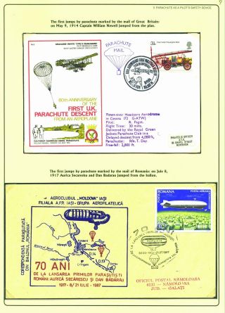 PARACHUTE AND SPORT – sheet 9