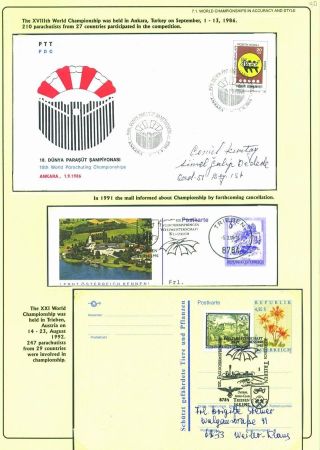 PARACHUTE AND SPORT – sheet 40