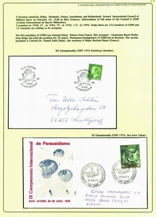 PARACHUTE AND SPORT – sheet 63