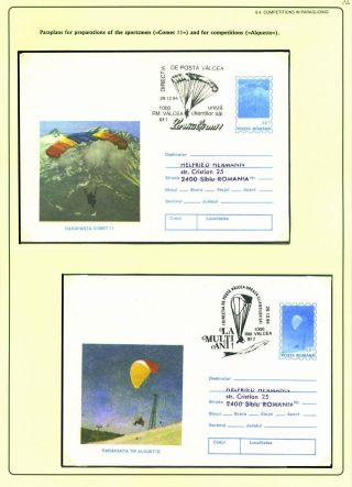 PARACHUTE AND SPORT – sheet 76