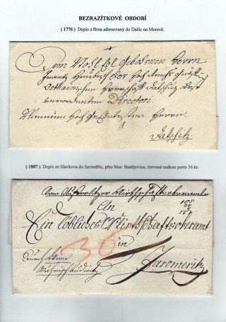 POŠTOVNÍ HISTORIE JIHOZÁPADNÍ MORAVY 1664-1918 – list 6