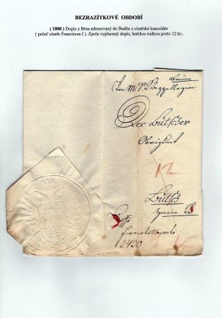POŠTOVNÍ HISTORIE JIHOZÁPADNÍ MORAVY 1664-1918 – list 7