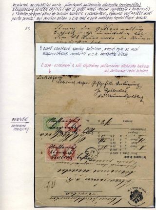 DOPLATNÉ 1850-1928 – list 19