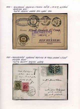 NACHGEBÜHR 1850-1928 – Blatt 33
