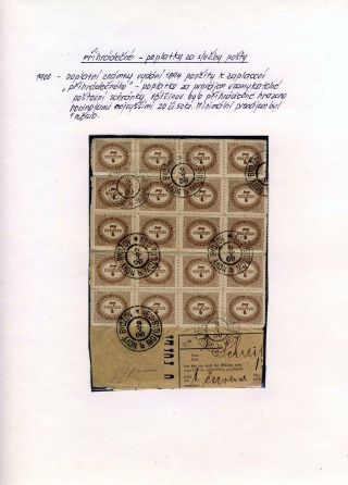 NACHGEBÜHR 1850-1928 – Blatt 36