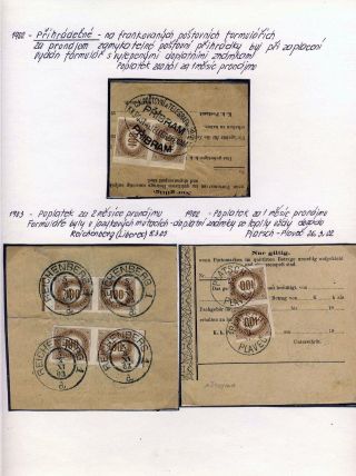 NACHGEBÜHR 1850-1928 – Blatt 42