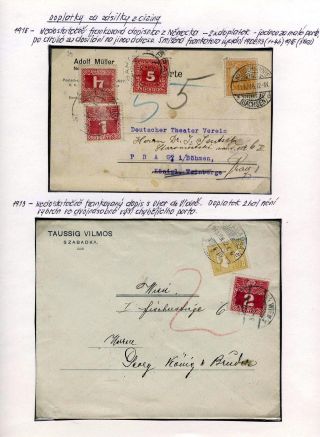 NACHGEBÜHR 1850-1928 – Blatt 46