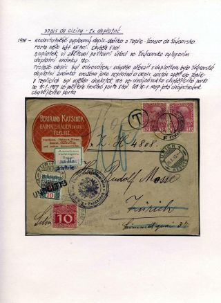 NACHGEBÜHR 1850-1928 – Blatt 54