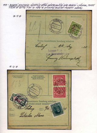 NACHGEBÜHR 1850-1928 – Blatt 71