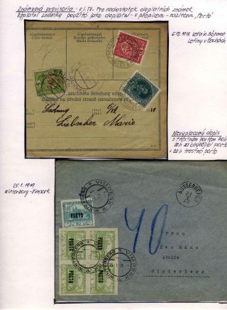 NACHGEBÜHR 1850-1928 – Blatt 72
