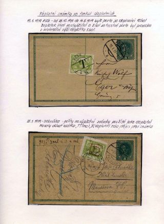 NACHGEBÜHR 1850-1928 – Blatt 75
