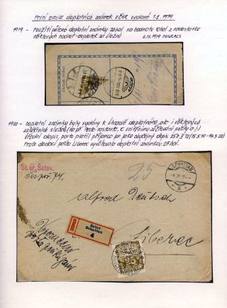 NACHGEBÜHR 1850-1928 – Blatt 79