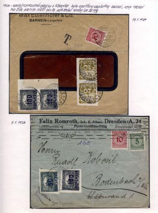 NACHGEBÜHR 1850-1928 – Blatt 89