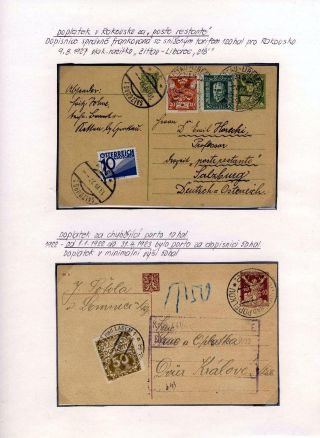 NACHGEBÜHR 1850-1928 – Blatt 93
